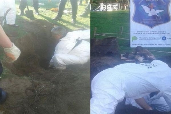 Hallaron un misterioso barril enterrado en la quinta del 