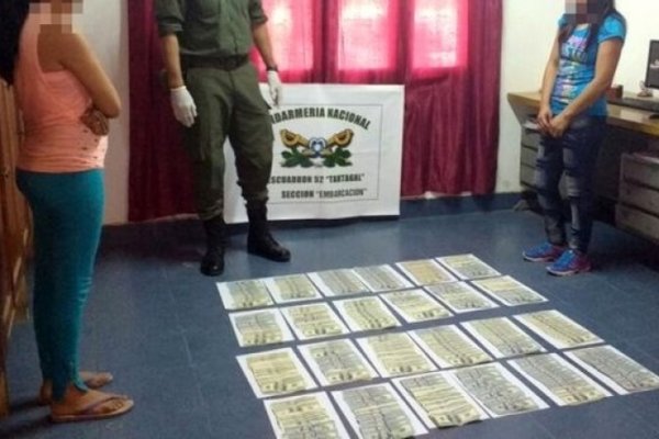 Gendarmería incautó más de 110 mil dólares ilegales