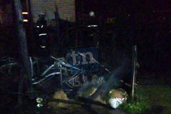 Incendio en una vivienda dejó la muerte de un hombre