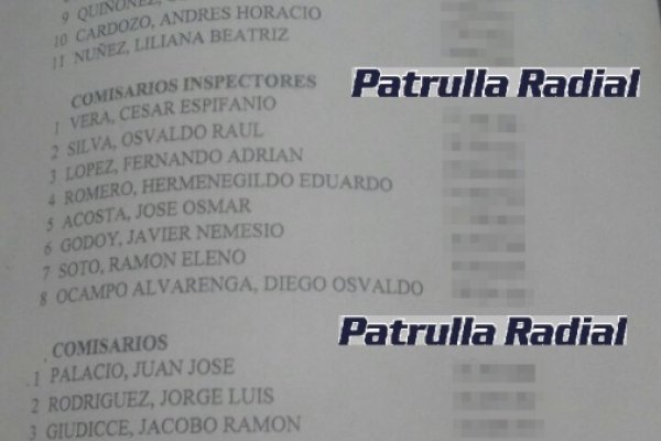 Salió el pase a retiro para efectivos de la Policía de Corrientes