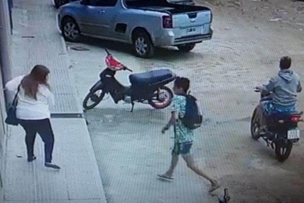 Mujer corrió de motochorros y evitó que le robaran: Un detenido