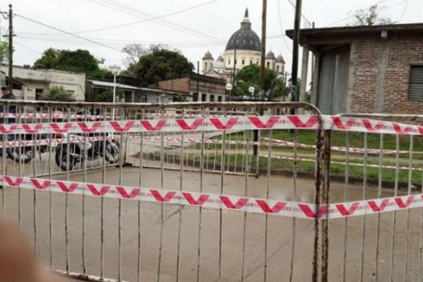 Aprontan reparación de hundimientos en el sector lindante con la Basílica de Itatí