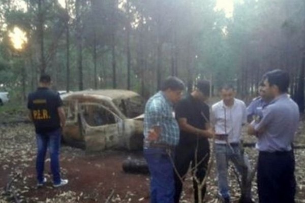 Hallan camioneta incendiada que sería de los concordienses