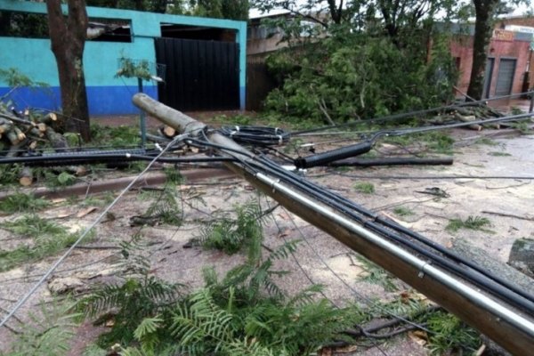 Virasoro también se vio afectada por el fuerte temporal