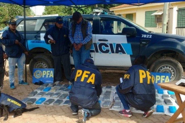 Detuvieron a un hombre con 73 kilos de cocaína en Salta