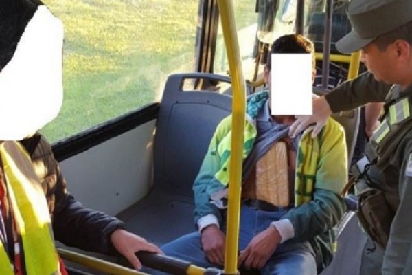 Detuvieron a un pasajero con marihuana pegada al cuerpo