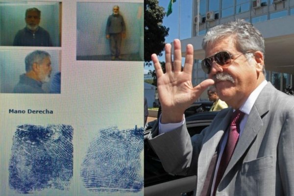 Difunden fotos de Julio De Vido preso en Ezeiza