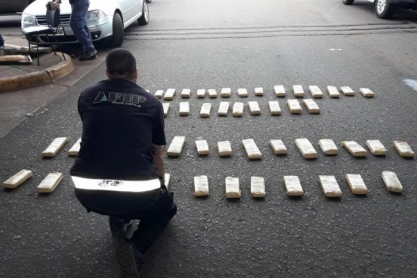 Misiones: AFIP secuestró 49 kilos de marihuana valuado en 719 mil pesos