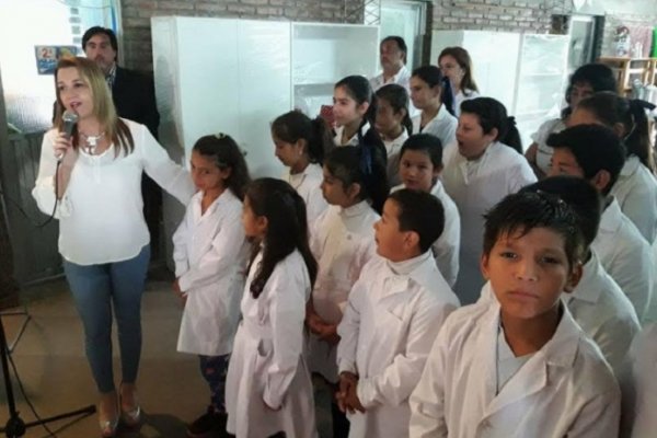 Se inauguraron obras en la Escuela Santiago María Niella de Itatí