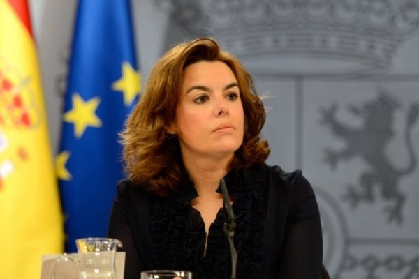 Soraya Sáenz de Santamaría asumió la presidencia de Cataluña