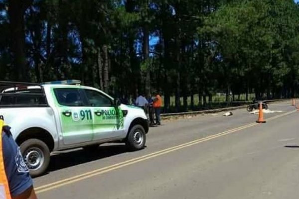 Nena de 12 años conducía una motocicleta y falleció tras ser atropellada por un camión