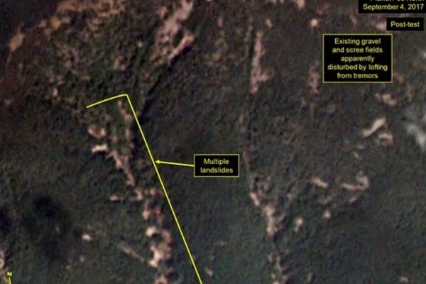 Aseguran que hay 200 muertos por el colapso de un túnel en el centro de pruebas nucleares