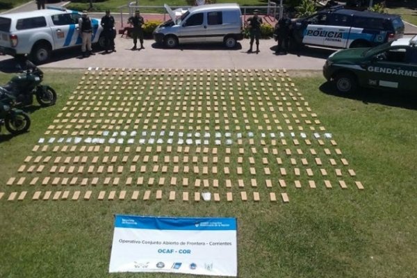 Marihuana en Itatí: incautaron más de 512 kilos de droga escondidos en una camioneta