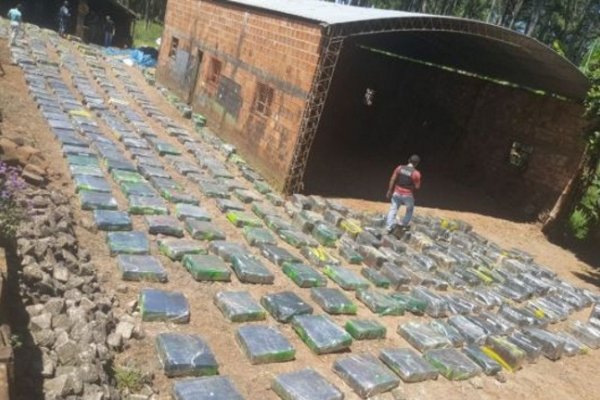 Decomisaron casi ocho toneladas de marihuana tras un tiroteo