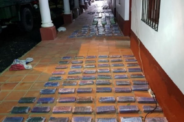 Incautaron 778 kilos de la droga en  Formosa y detienen a dos personas