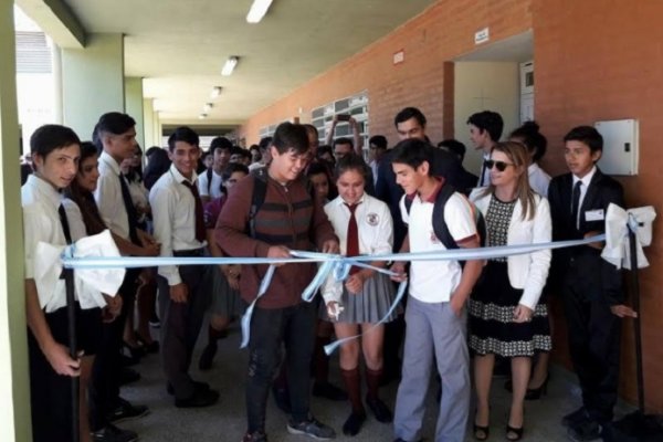 Inauguraron obras en Colegio Secundario Fray José de la Quintana