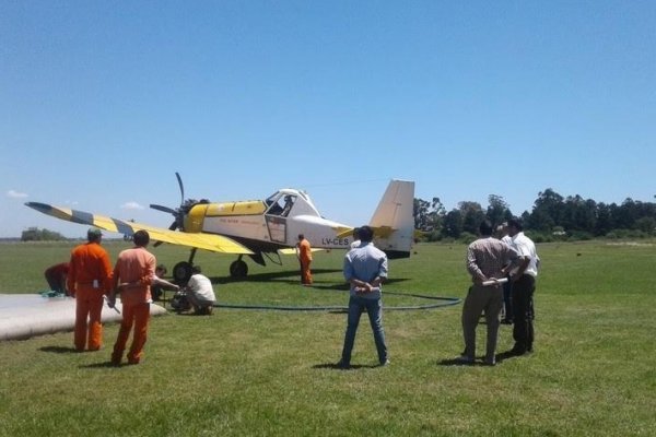 Esquina: Capacitación sobre seguridad en asistencia del medio aéreo hidrante en pista