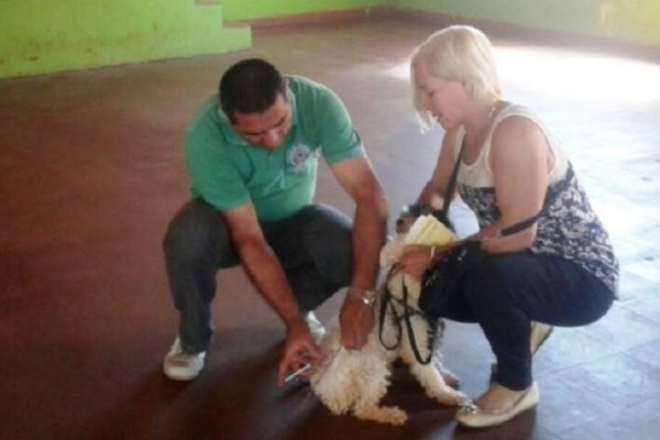 Salud Pública realizó una vacunación antirrábica en Garruchos