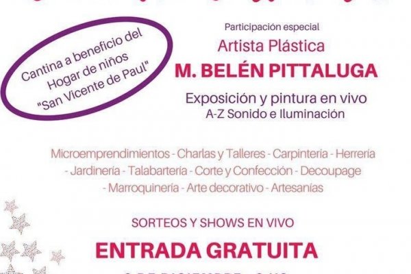 Se realizará en Goya el Encuentro Cultural 2 a beneficio del Hogar de Niños San Vicente de Paul