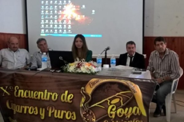 Se realiza en Goya el 10° Encuentro de Productores de Cigarros y Puros