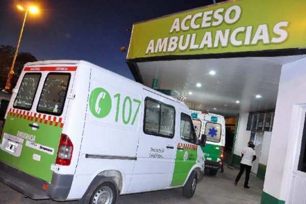 Motociclista sufrió traumatismo de tórax y cráneo