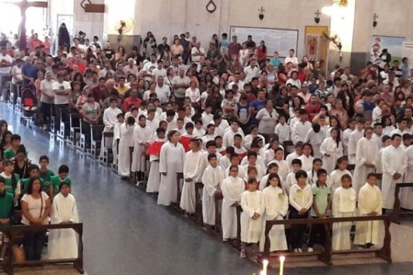 Los monaguillos de la arquidiócesis de Corrientes se reunieron en Itatí