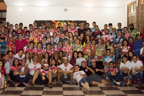 Santo Tome: jornada de capacitación intensiva para ritmistas con directores de Rio de Janeiro