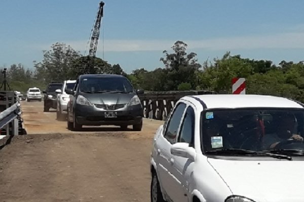 Quedó habilitado el tránsito sobre el arroyo Guazú