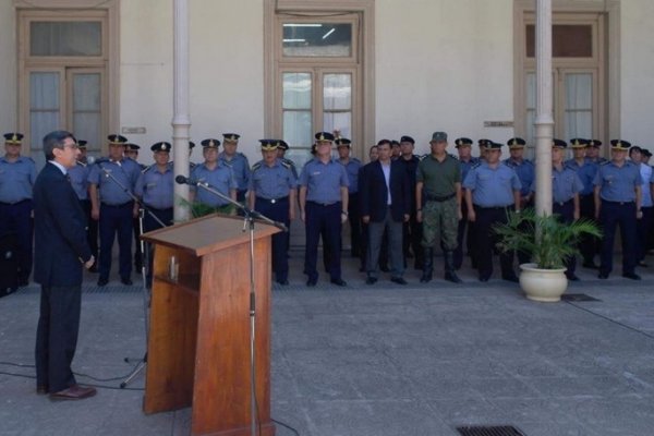 Presentación Oficial: El Ministro de Seguridad alentó a la Policía a seguir trabajando