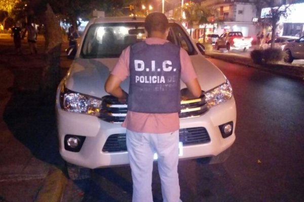 Recuperaron en Corrientes una camioneta robada en Buenos Aires