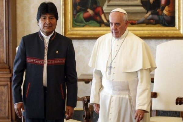 El Papa recibió a Evo Morales en el Vaticano
