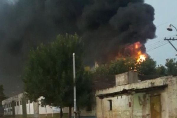 Bella Vista: Ocurrió un incendio en la fábrica Litoral Citrus