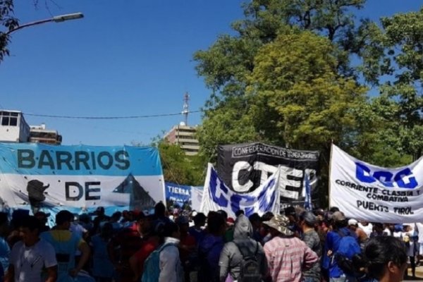 Resistencia: Barrios de Pie marchará en contra de las reformas de Macri