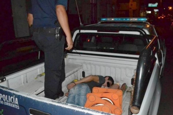 Ladrón recuperó su libertad y robó en el Centro de Computos