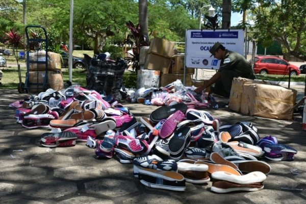 Corrientes: Incautaron más de un millón de pesos en mercaderías de contrabando