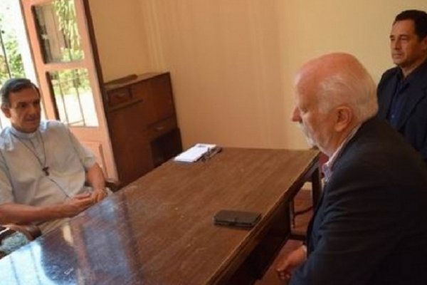 El intendente Osella expresó al Obispo su deseo del trabajo común
