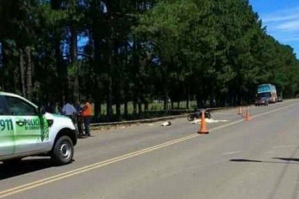 Ruta N° 5: Camión chocó a una moto y mató a nena de 7 años