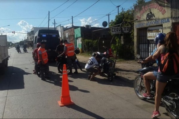 Capital: secuestraron 22 motos y demoraron a 24 personas