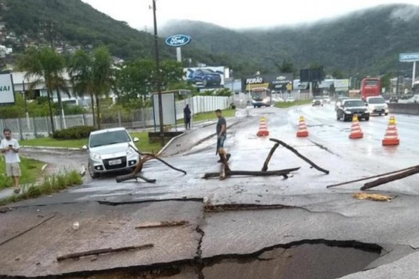 Florianopolis en emergencia: Muertos y desaparecidos por las intensas lluvias