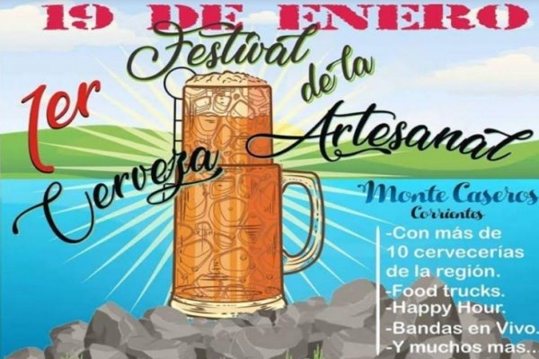 Se viene el Primer Festival de Cerveza Artesanal