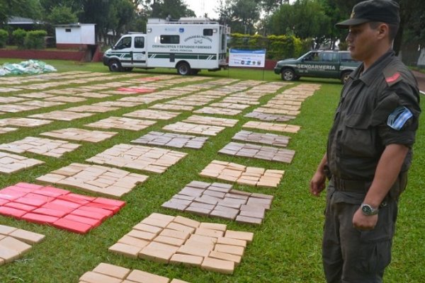 Misiones: Secuestraron más de 5.251 kilos de marihuana