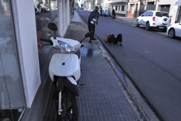 El apuro y la velocidad dejaron un par de víctimas heridas