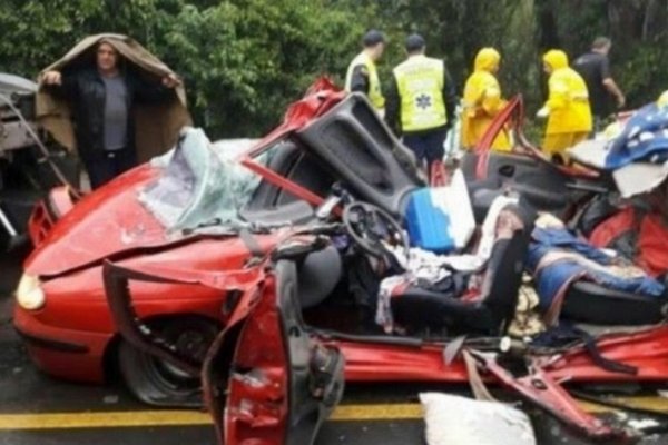 Tres argentinos murieron en un accidente de tránsito en Brasil