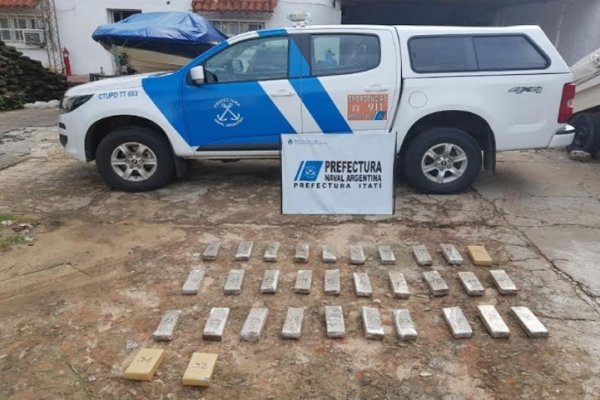 Itatí: Incautan 30 kilos de marihuana en el barrio Ibary