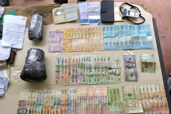 Ituzaingó: Gendarmería detuvo a un hombre e incautó marihuana y dinero
