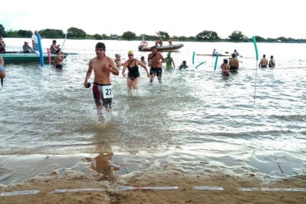 Se realizó en Goya una competencia de Aguas Abiertas