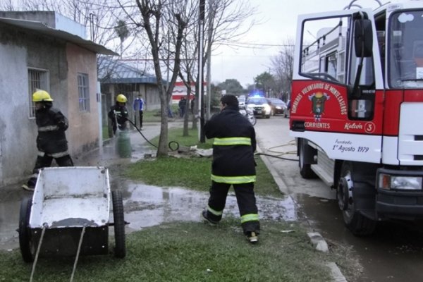 Tragedia en Monte Caseros: un hombre murió calcinado tras incendiarse su vivienda