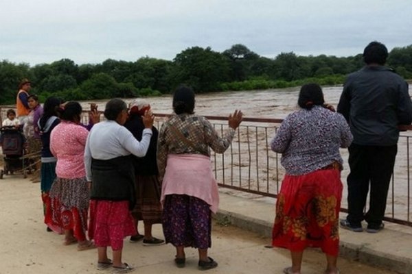 Evacúan a 10 mil personas en Salta por la crecida del río Pilcomayo