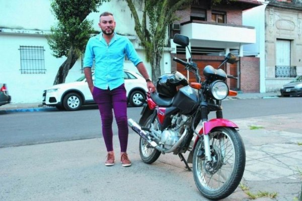 Le robaron el vehículo con el que ofrecía el servicio de mototaxi