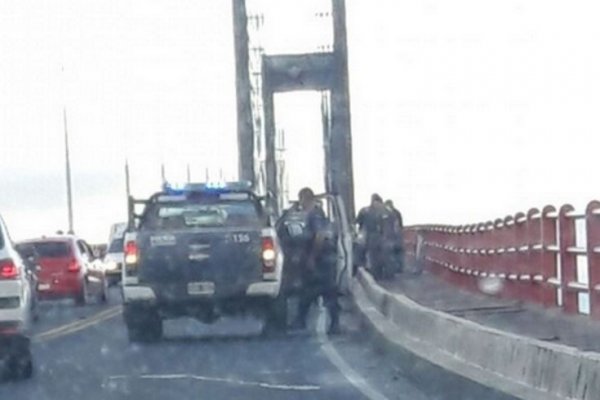 Se normaliza el tránsito tras un intento de suicidio en el puente General Belgrano